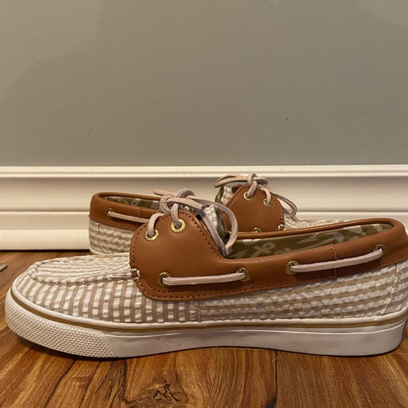Sperry Seersucker Deck Shoes - Women’s size 6.5 - Picture 2 of 6